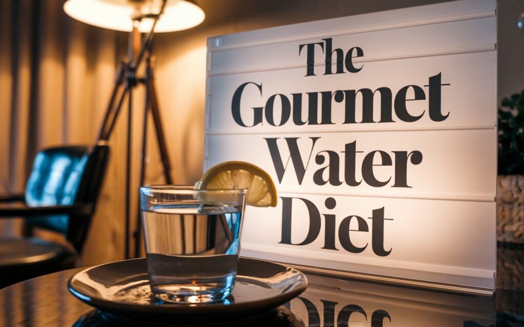 the gourmet water diet